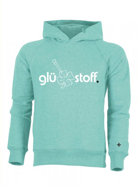 Hoodie #happystoff - minty fresh