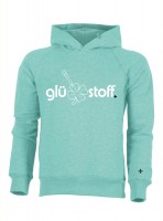 Hoodie #happystoff - minty fresh