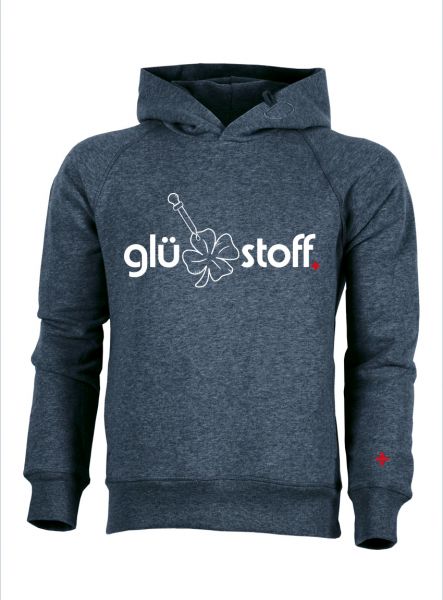 Hoodie #happystoff - dark indigo